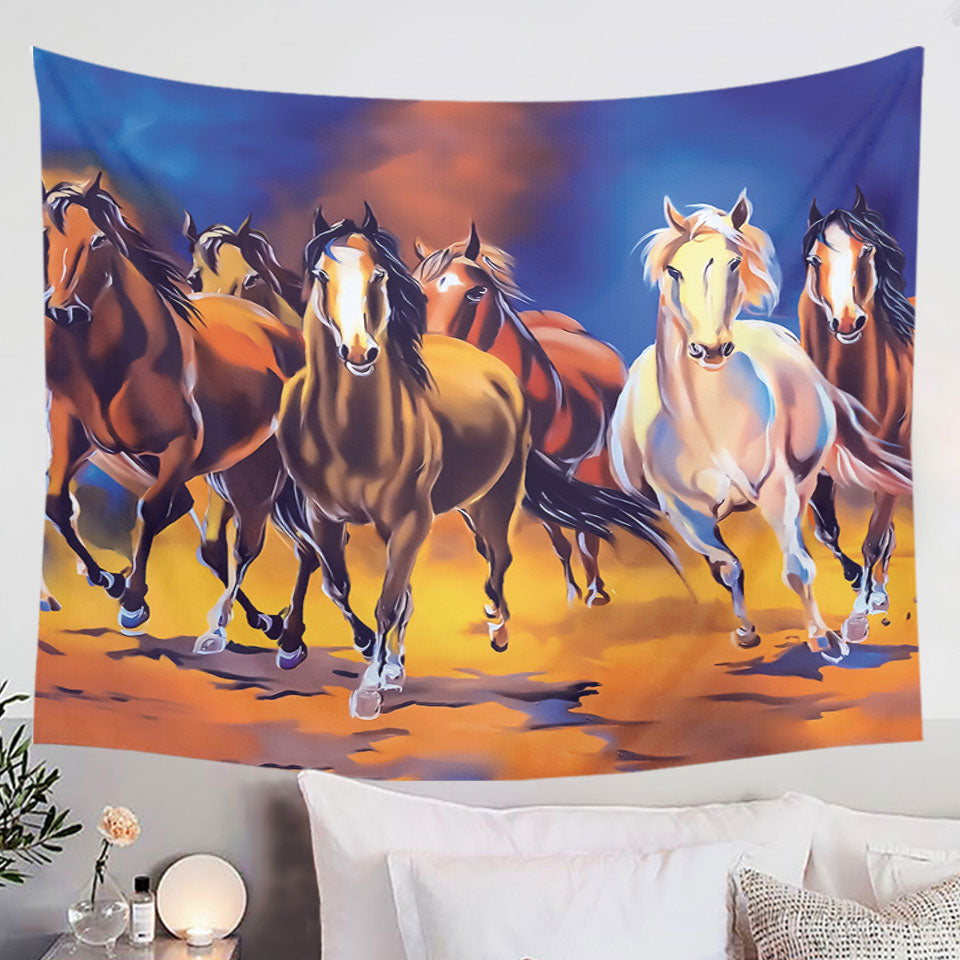 Cool Tapestry for Kids with Sweet Llama