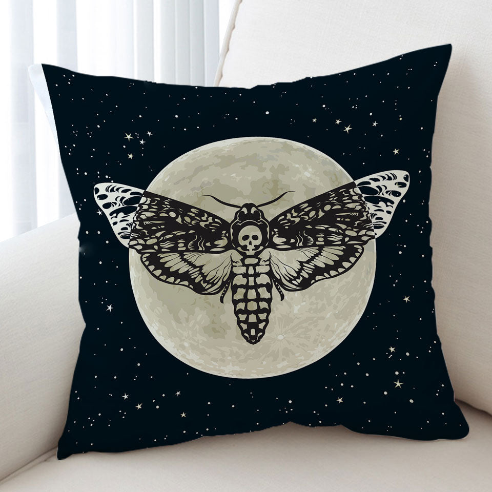 Scary Cushion Covers Moon Moth