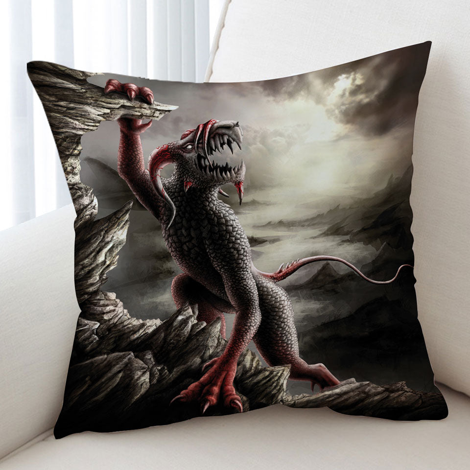 Scary Cushions Art the Crematoria Frightening Creature