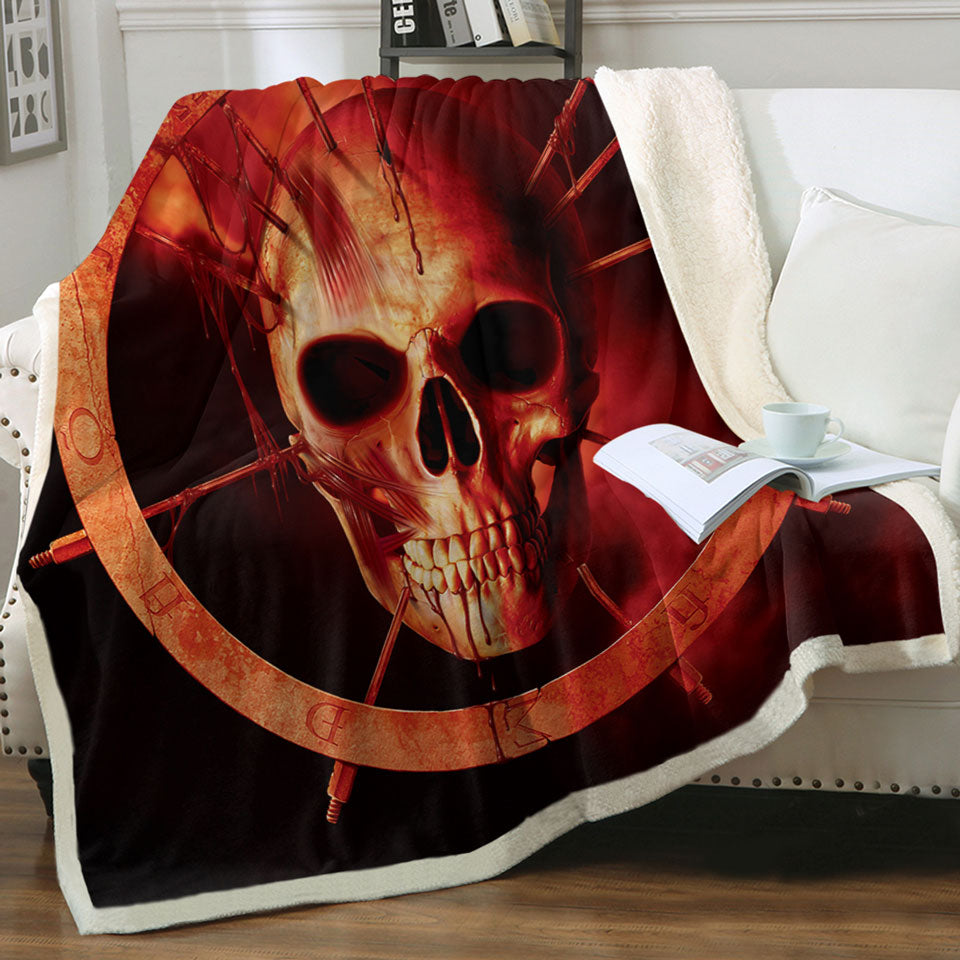 products/Scary-Dark-Art-Blood-Ring-Skull-Unique-Blankets