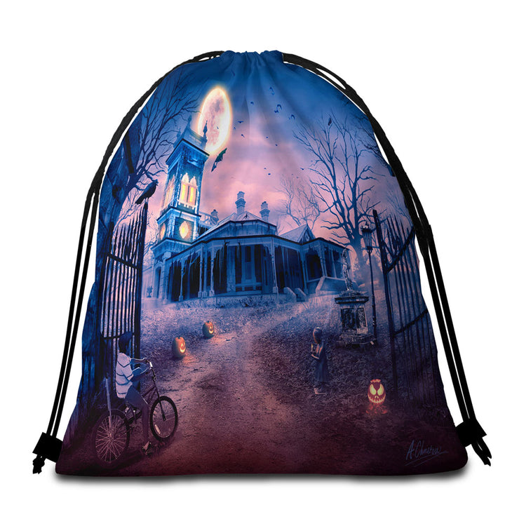 Cool Fantasy Art Frightening Ocean Beach Bags and Towels