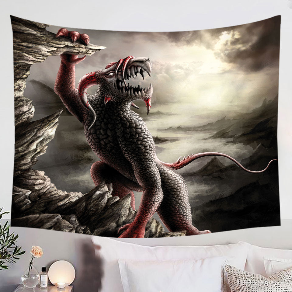 Scary-Wall-Decor-Art-the-Crematoria-Frightening-Creature-Tapestry