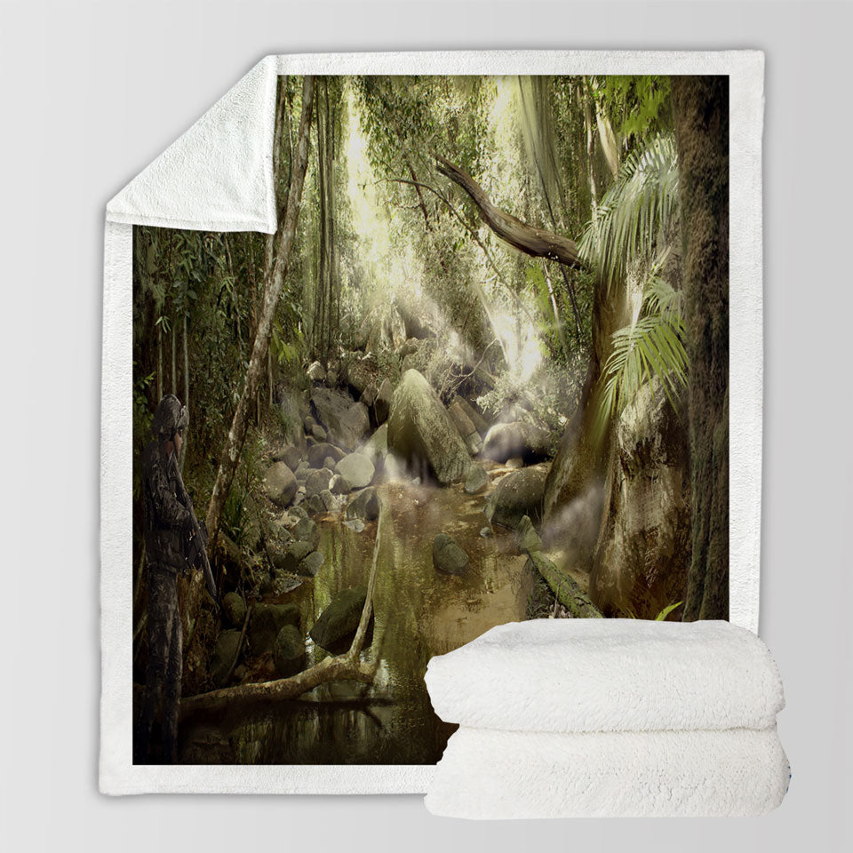 products/Science-Fiction-Jungle-Sherpa-Blanket