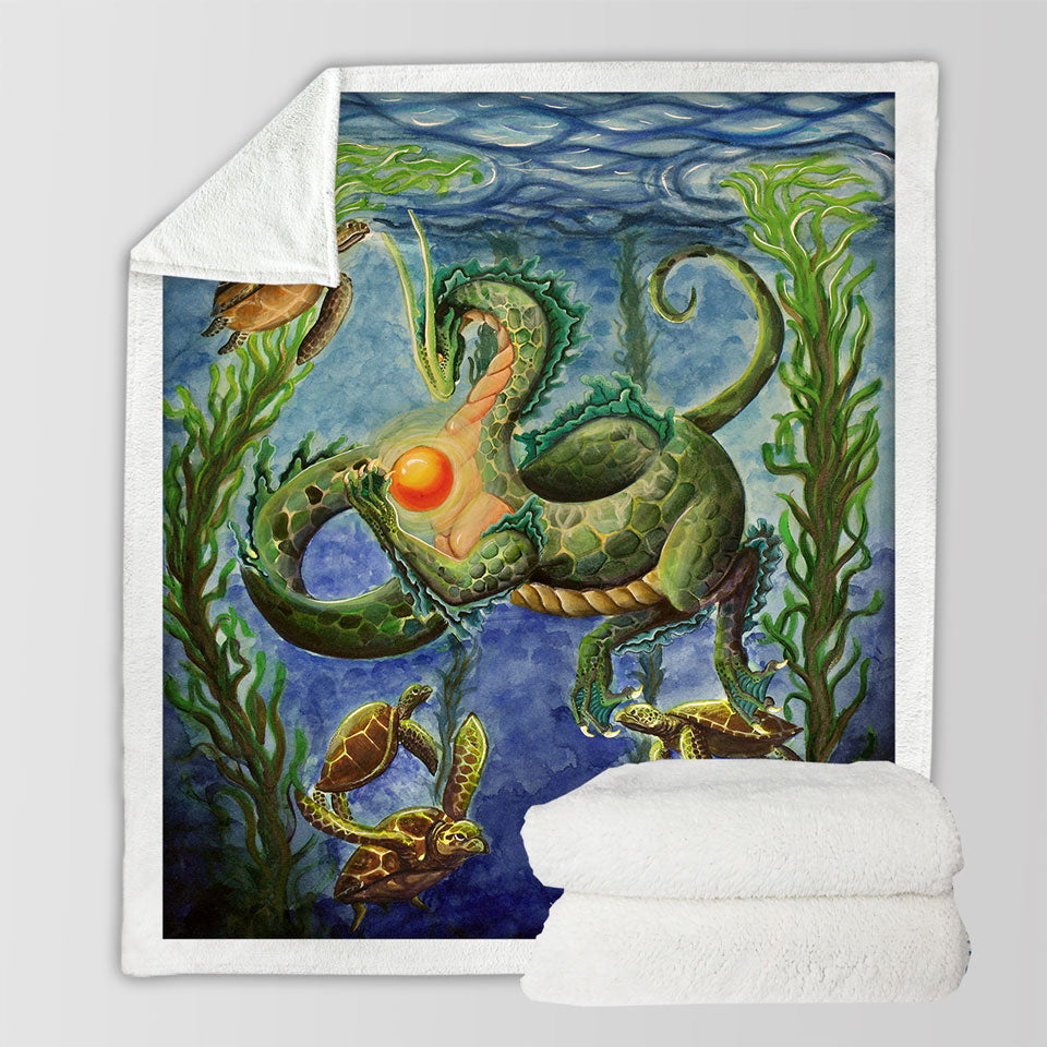 products/Secrets-of-the-Sea-Underwater-Turtles-and-Dragon-Throw-Blanket-Cool