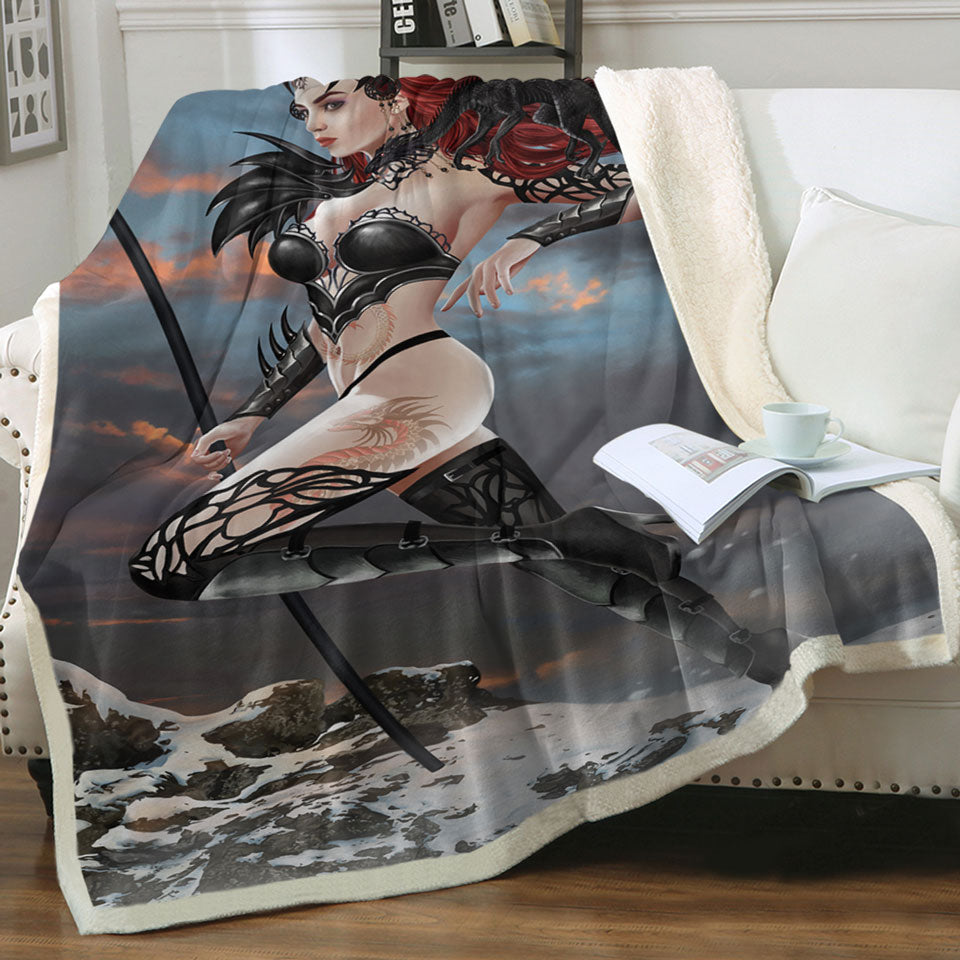 products/Sexy-Gothic-Throws-Fantasy-Art-Queen-of-Bones