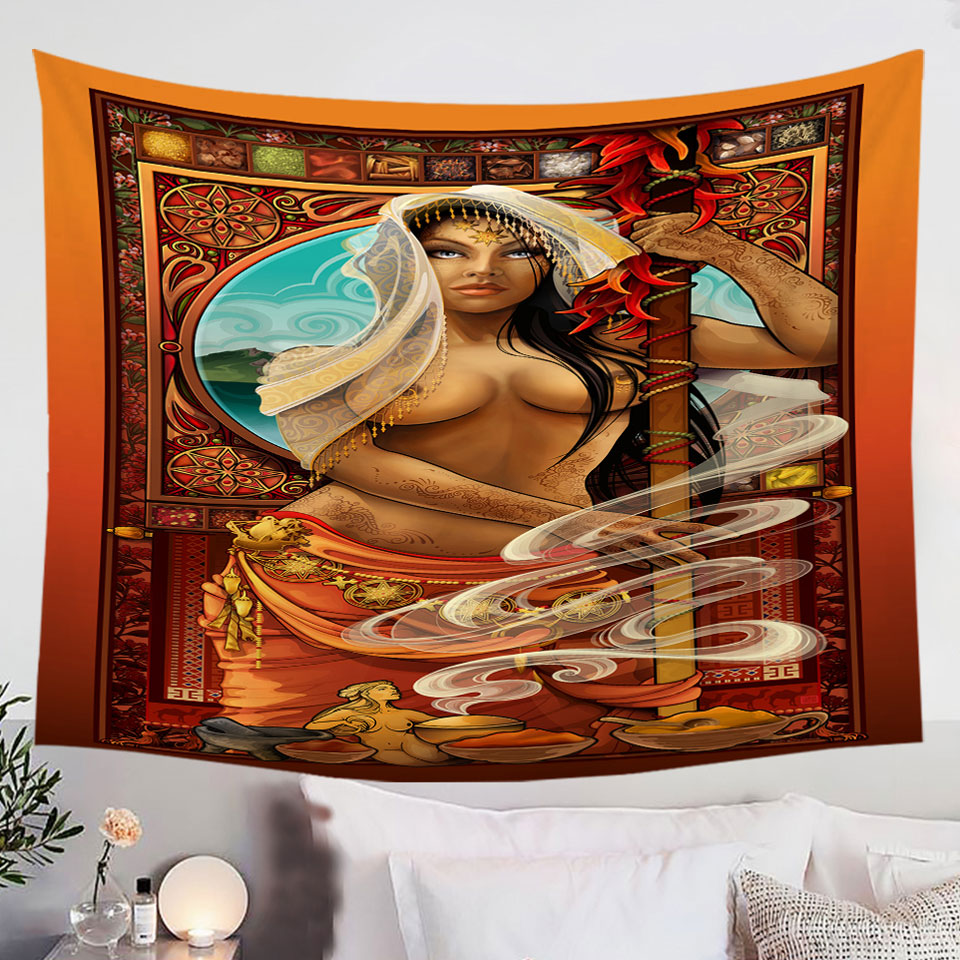 Sexy-Oriental-Girl-Wall-Decor-Goddess-of-Spices