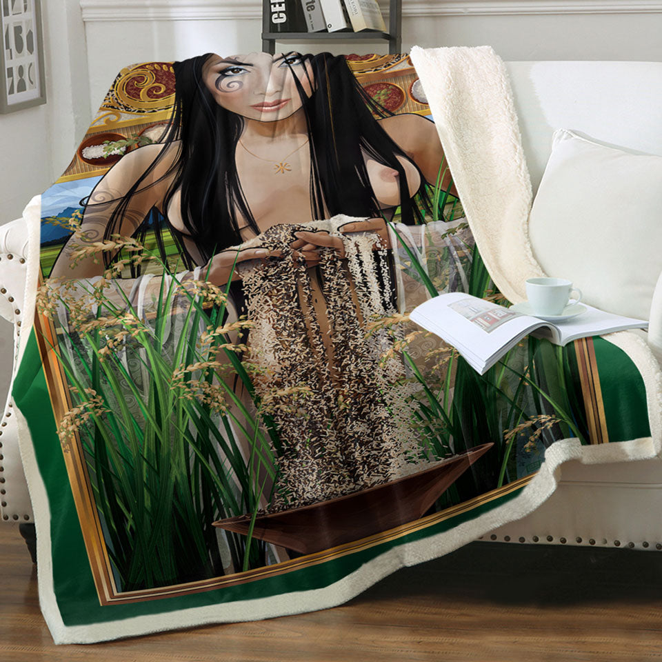 products/Sexy-Throws-Woman-Art-Goddess-of-Rice