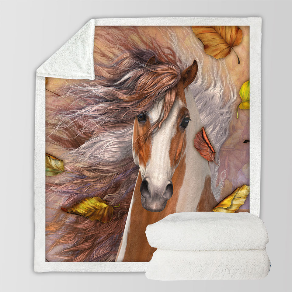 products/Shanti-Autumn-Leaves-Horse-Throw-Blanket