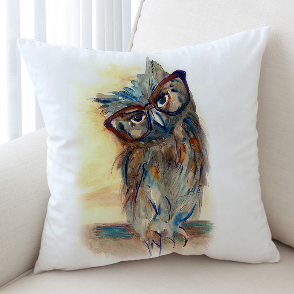 Sophisticated Chic Owl Cushion Covers