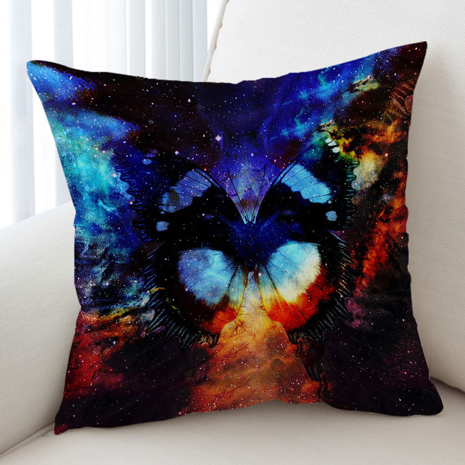 Space Butterfly Cushion