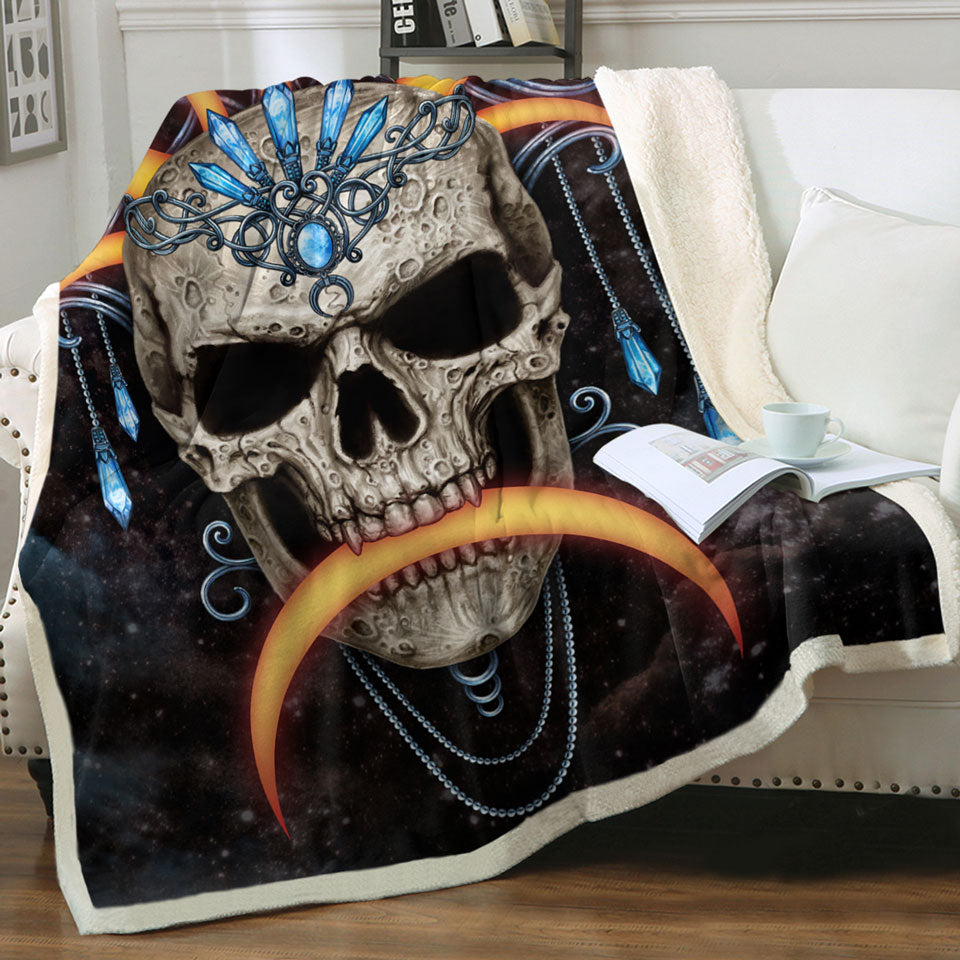 products/Space-Skull-Throw-Blanket-the-Moon-Queen