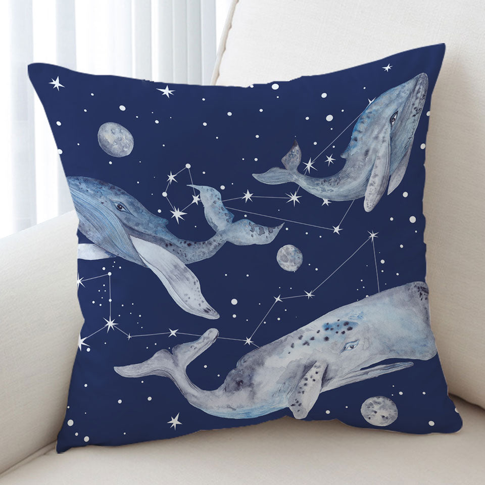 Space Whales Cushion