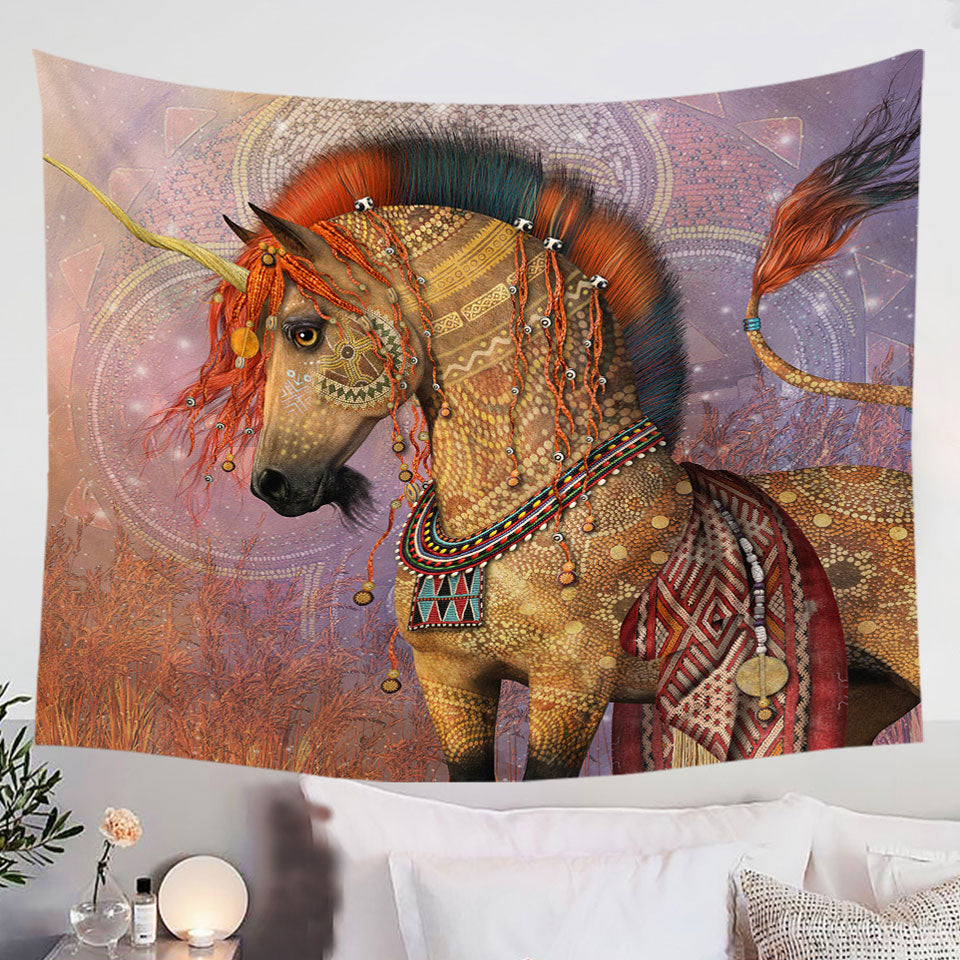 Spectacular-and-Unique-Oriental-Unicorn-Tapestry-Wall-Hanging