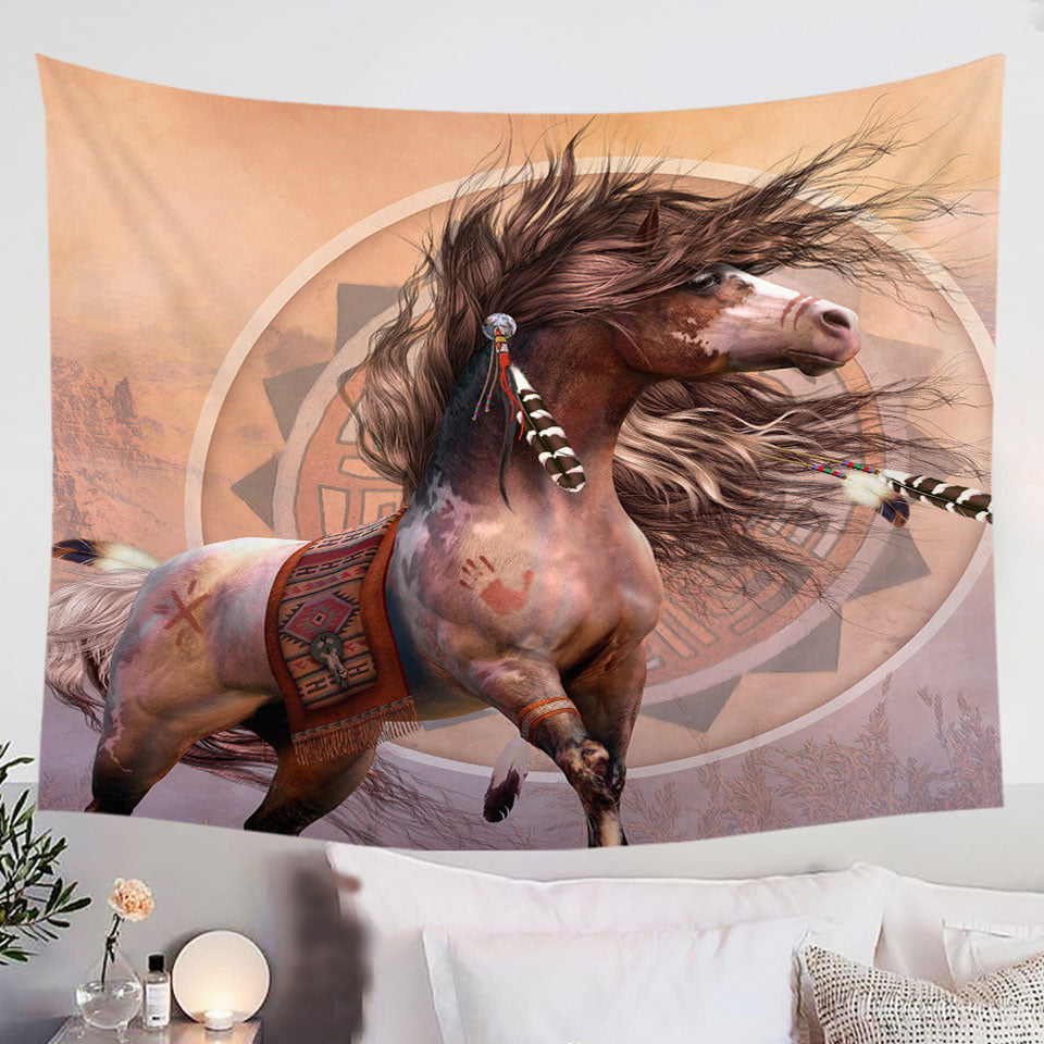 Spirit-Warrior-Horse-Native-American-Art-Wall-Decor