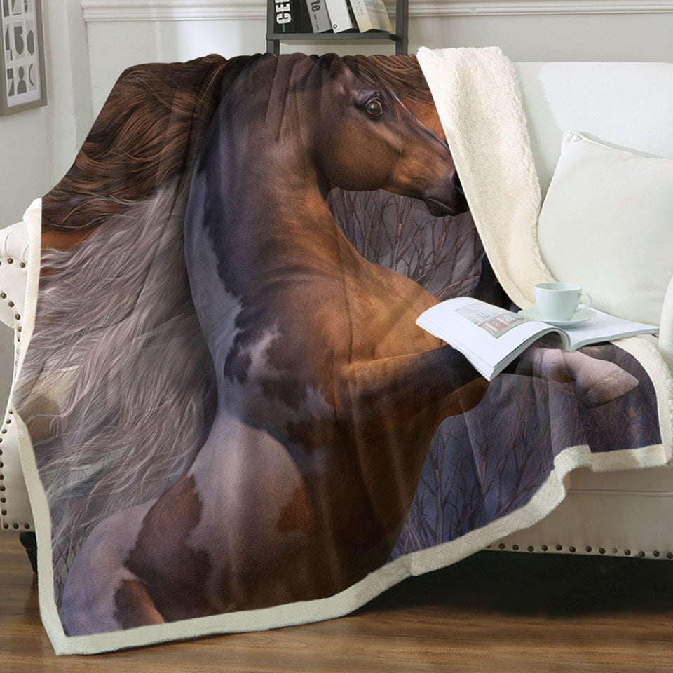 products/Spirit-of-the-Wild-Brown-White-Horse-Throw-Blanket