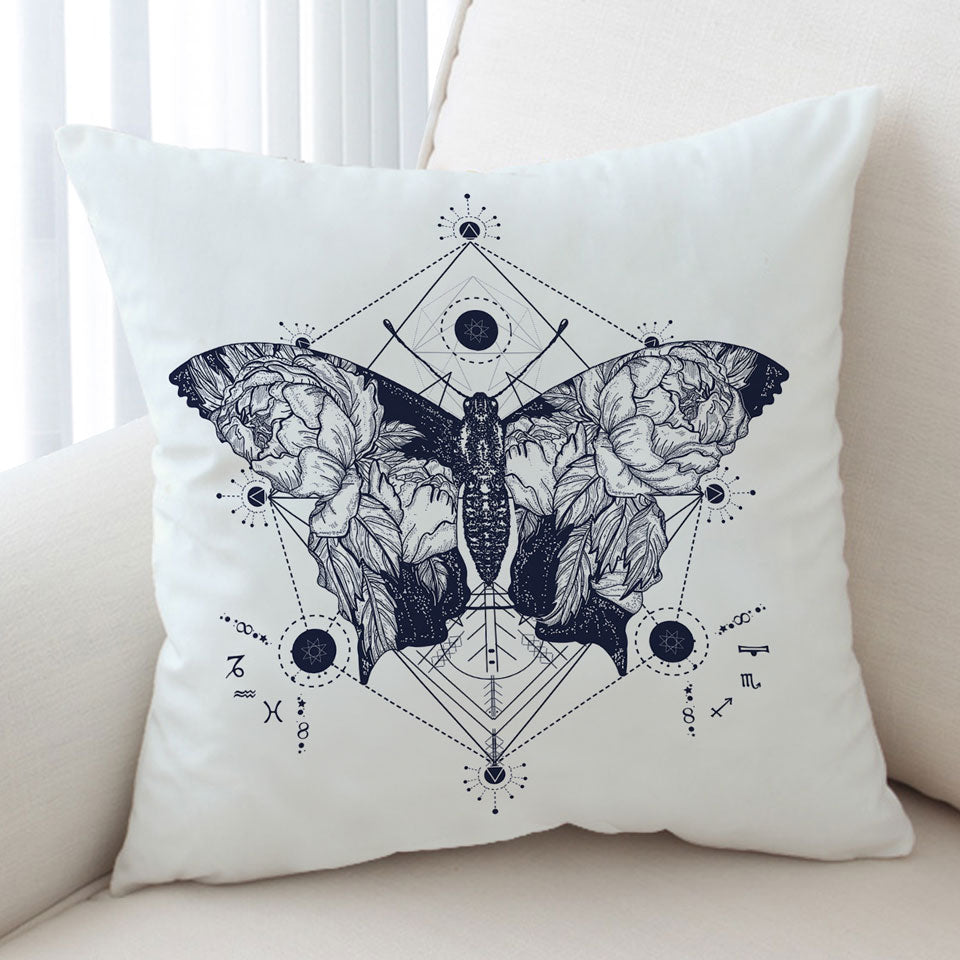 Spiritual Cushion Covers The Death Moth