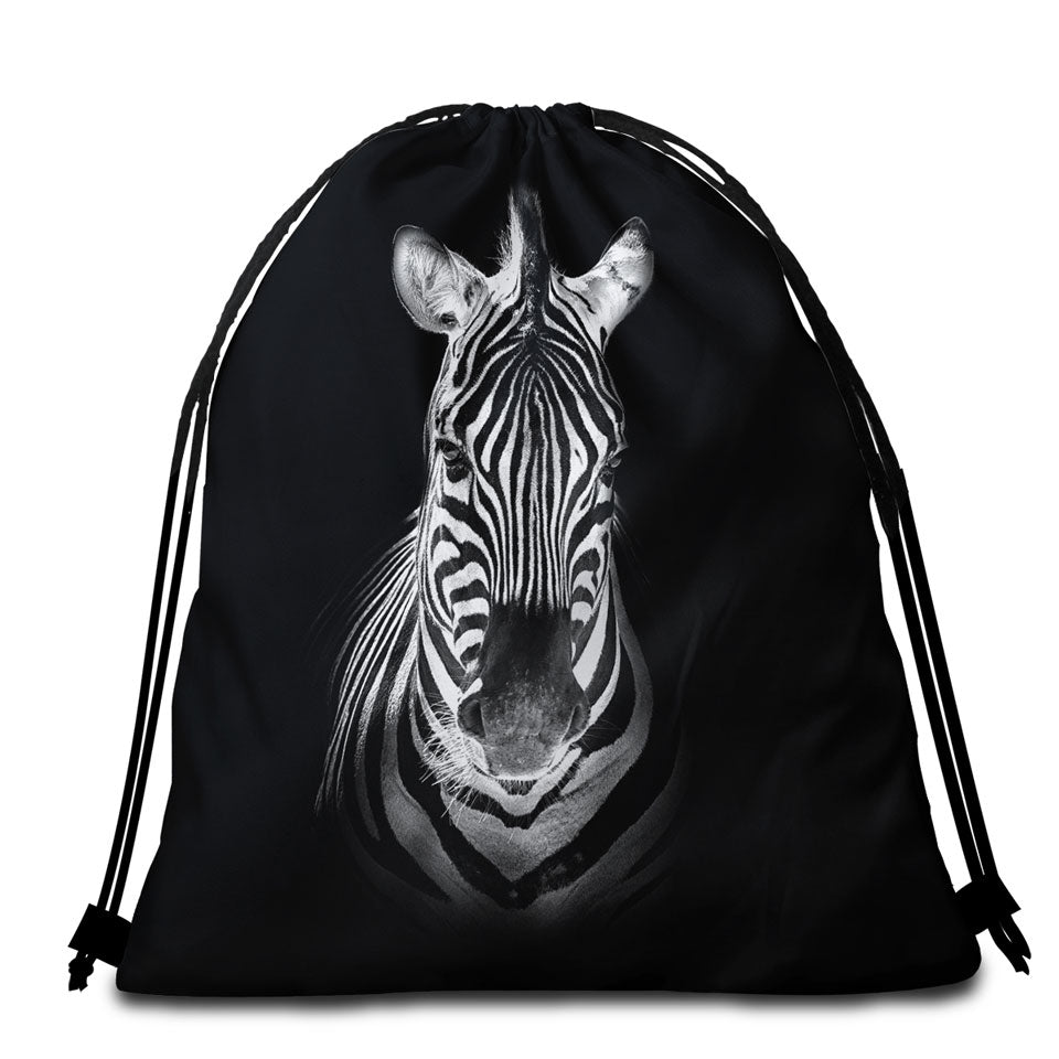 Spotlight Zebra Animal Beach Towel Pack