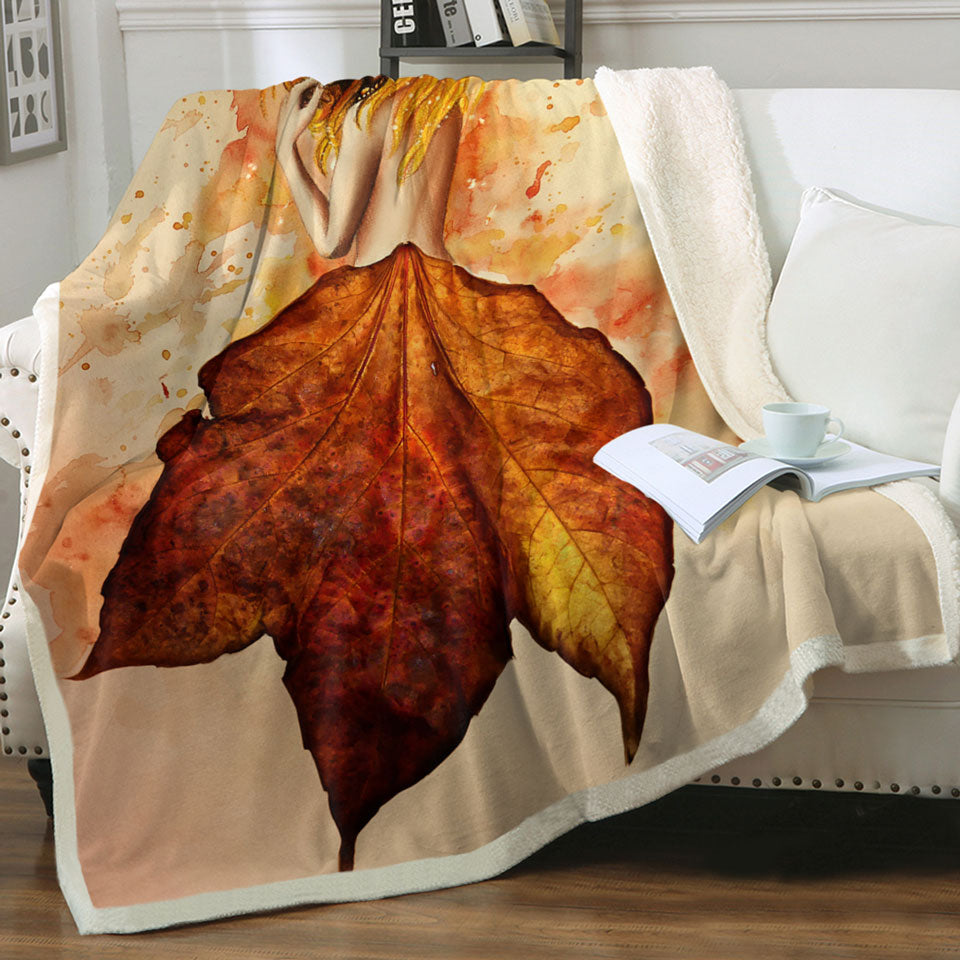 products/Stunning-Art-Painting-Miss-Autumn-Throw-Blanket