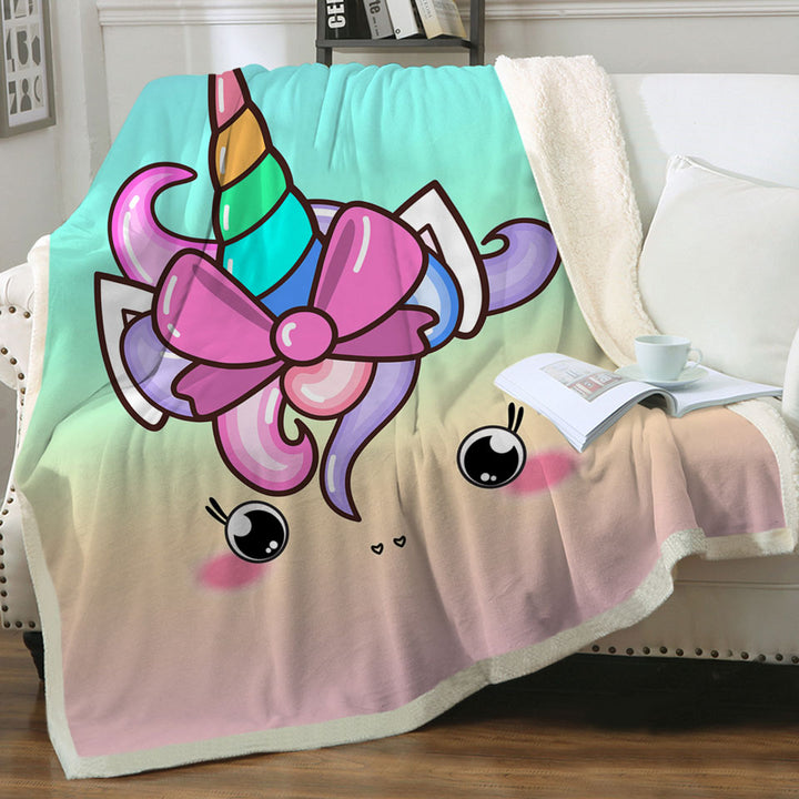 Sweet Unicorn Blanket For Kids
