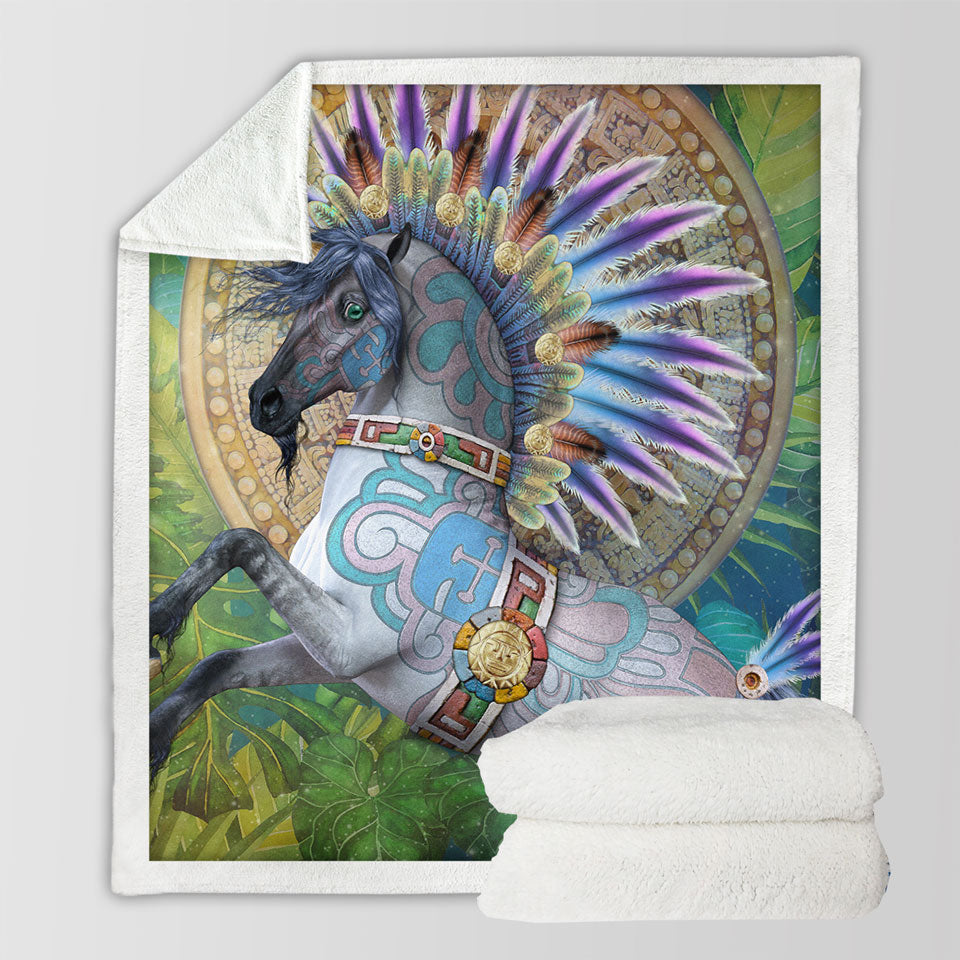 products/Taavii-Tropical-Colorful-Native-American-Unicorn-Sherpa-Blanket