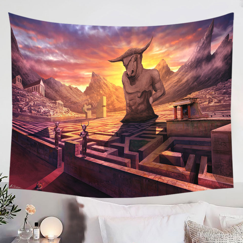 Tapestry-Ancient-Fantasy-Temple-and-City