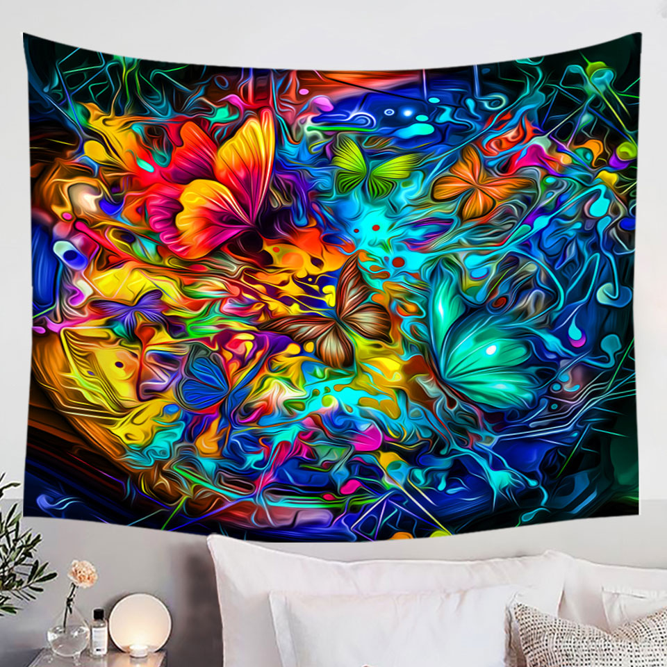 Colorful Unicorn Tapestries Wall Decor