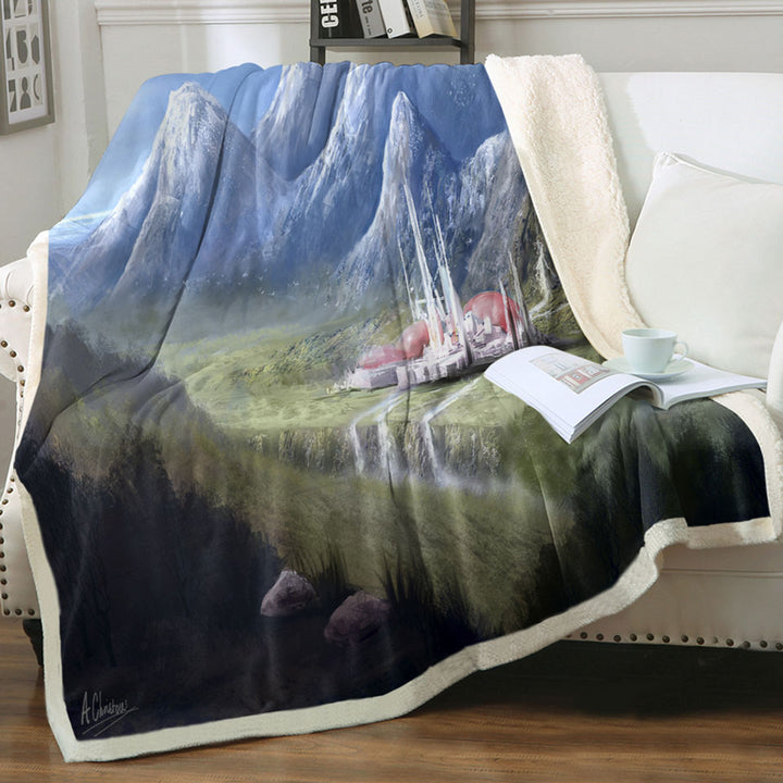 products/The-City-of-Kiria-Fantasy-Art-Decorative-Throws