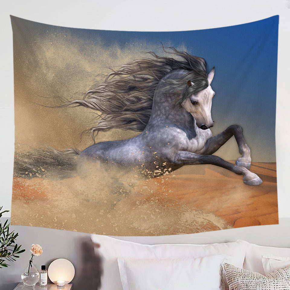 The-Desert-Barb-Wild-Horse-Tapestry-Wall-Decor