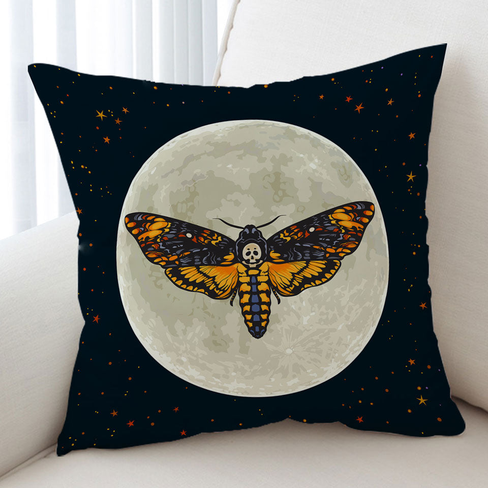 The Moon Death Moth Cushions