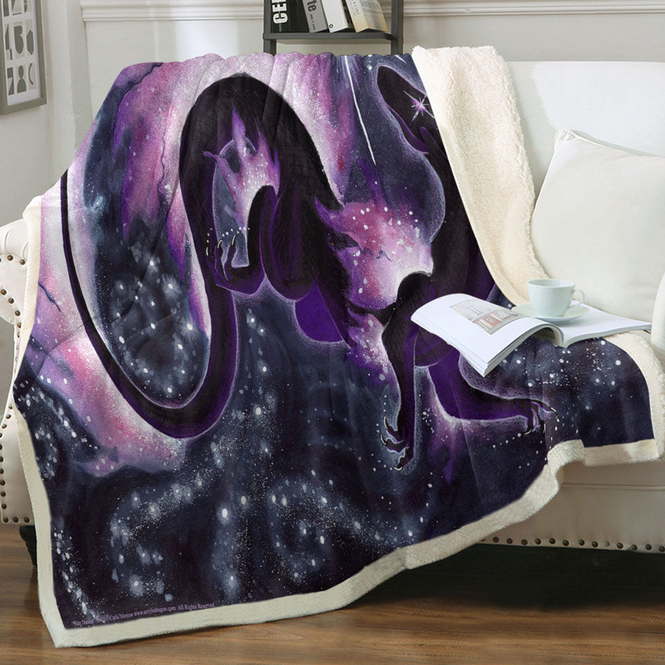 products/The-Star-Dancer-Fantasy-Art-Purple-Galaxy-Throw-Blanket-with-Dragon