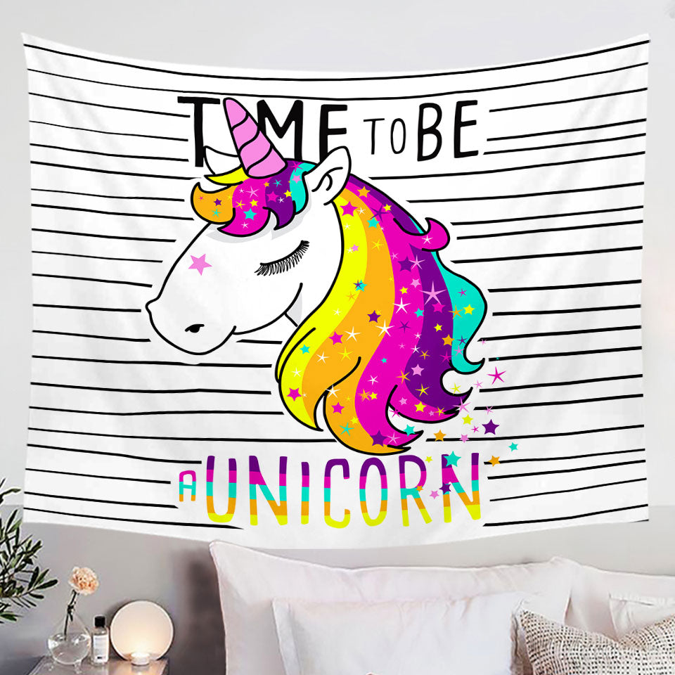 Multi Colored Dinosaurs T rex Tapestry
