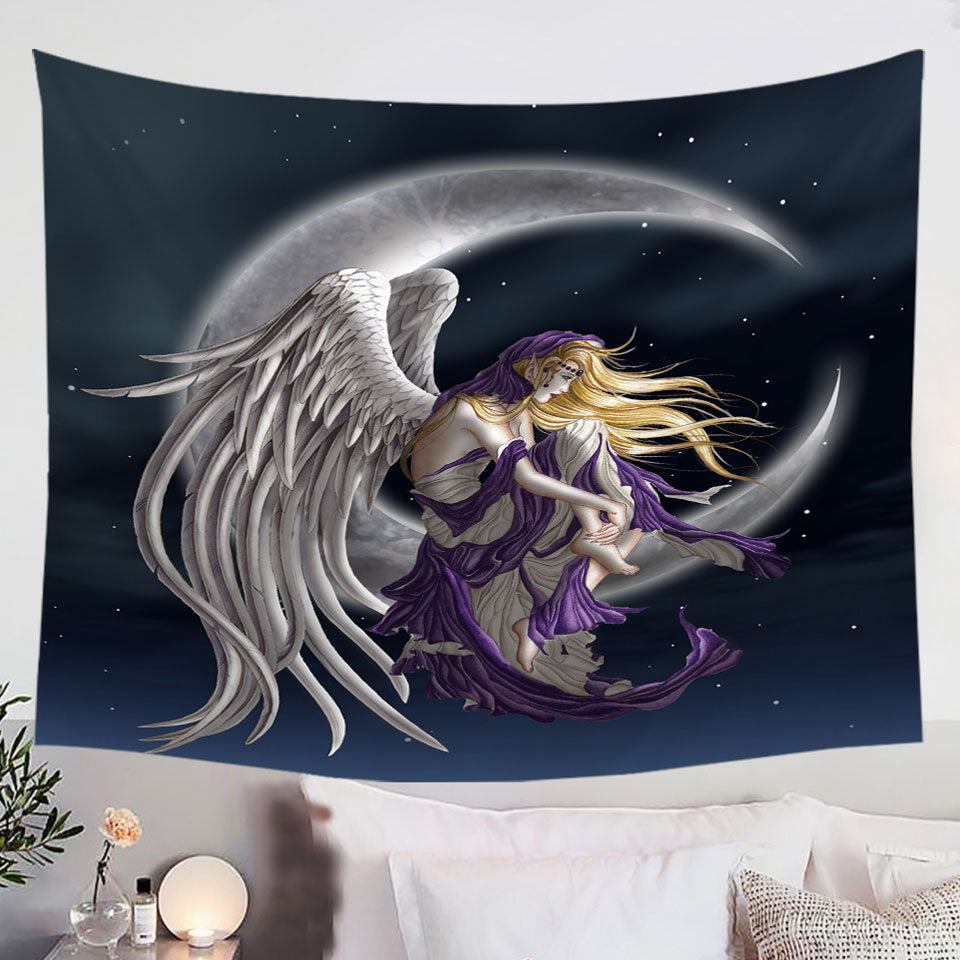 Touching-Fantasy-Art-the-Moon-Dreamer-Fairy-Wall-Decor-for-Sale
