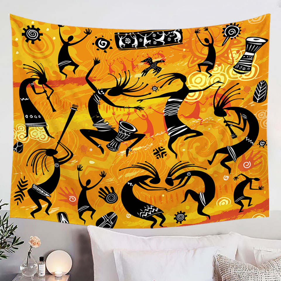 Running Horses Art Prints and Tapestry