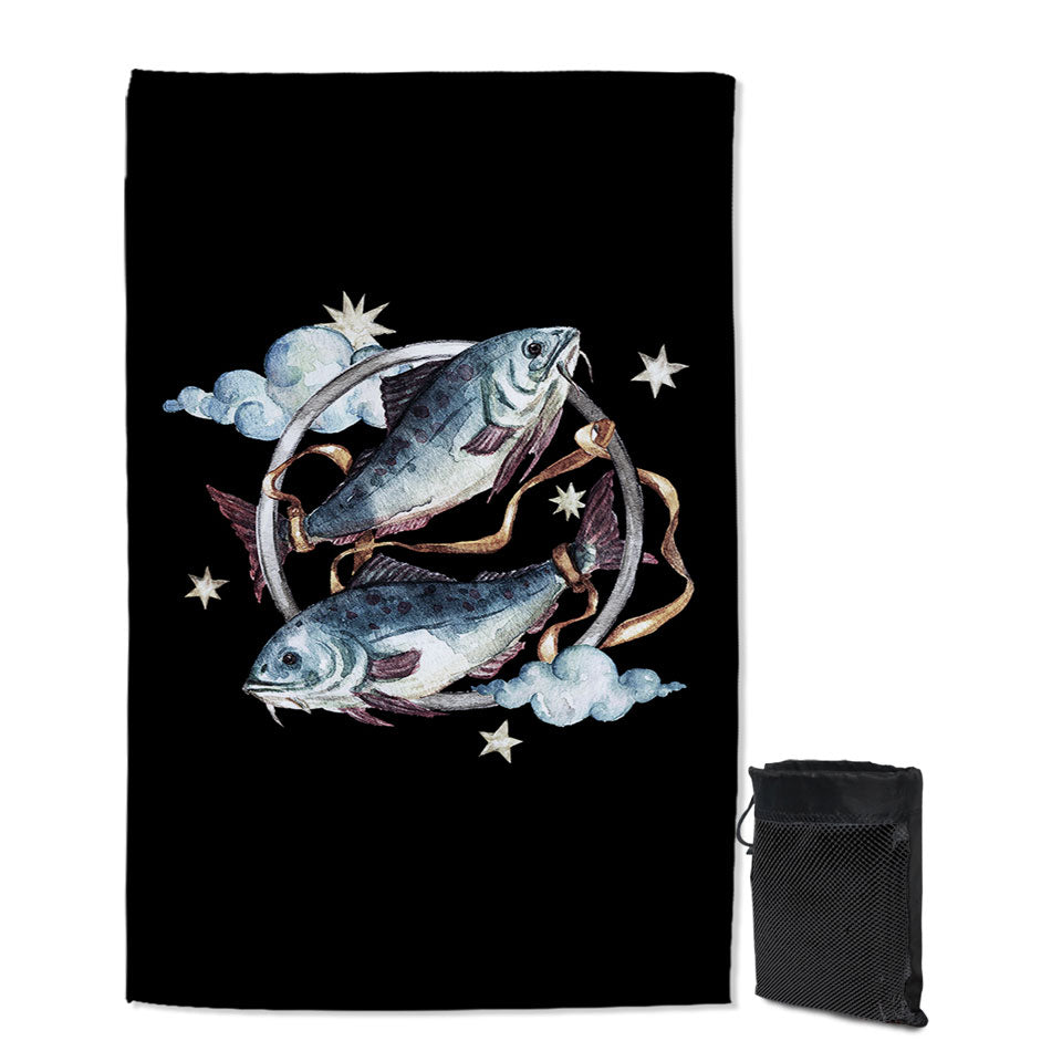 Two Tied Fish Beach Towels
