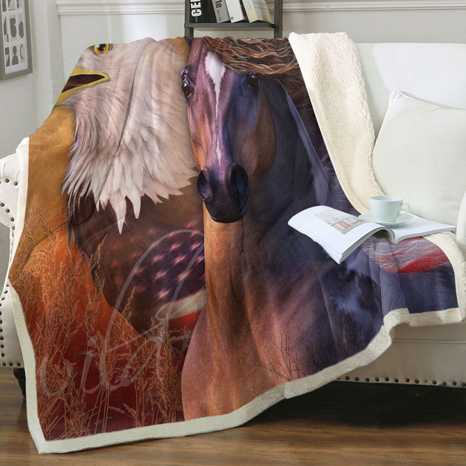 products/USA-Throw-Blanket-Wild-and-Free-American-Eagle-and-Horse