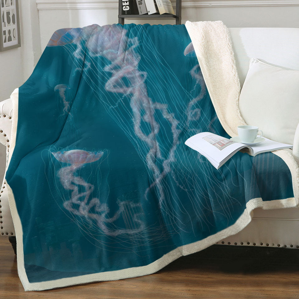 products/Underwater-Art-Giant-Jellyfish-Throw-Blanket