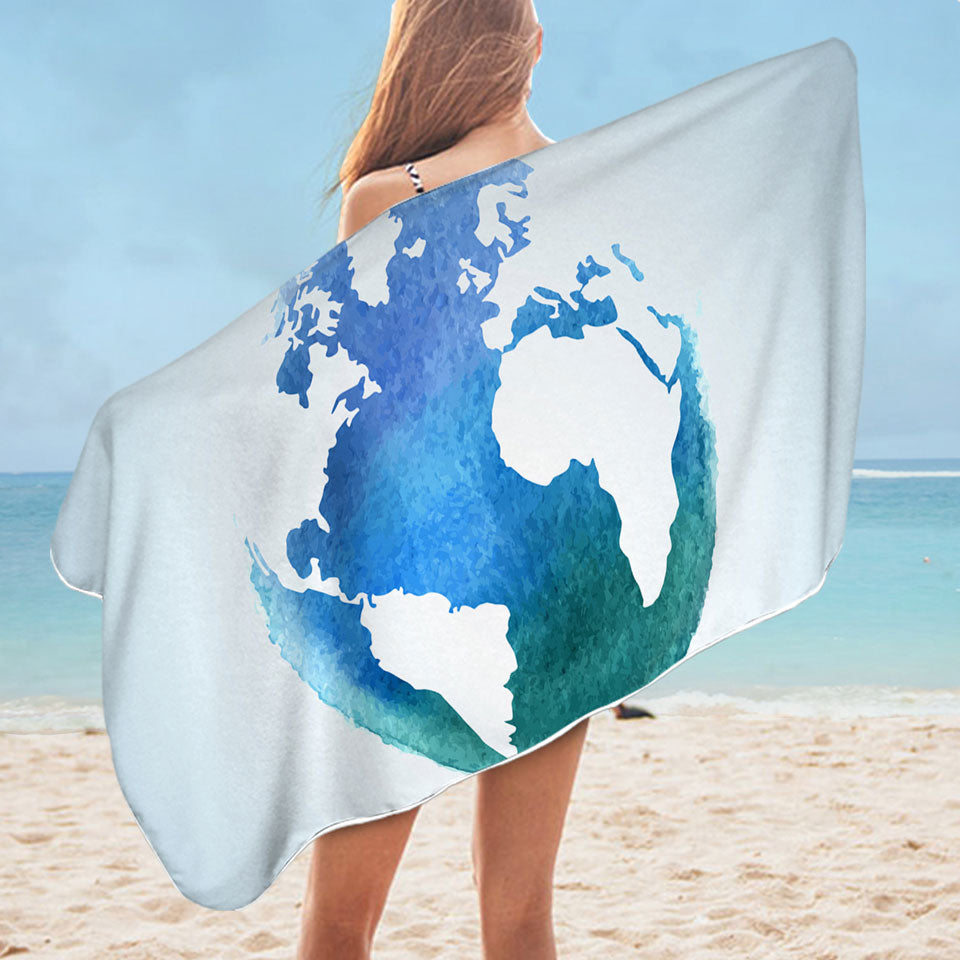 Unique Microfibre Beach Towels Save the Planet