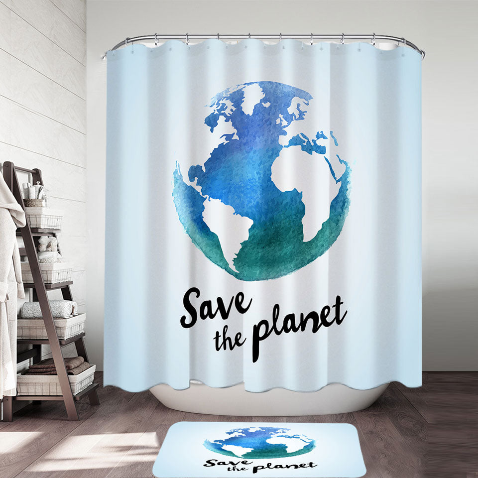 Unique Shower Curtains Save the Planet