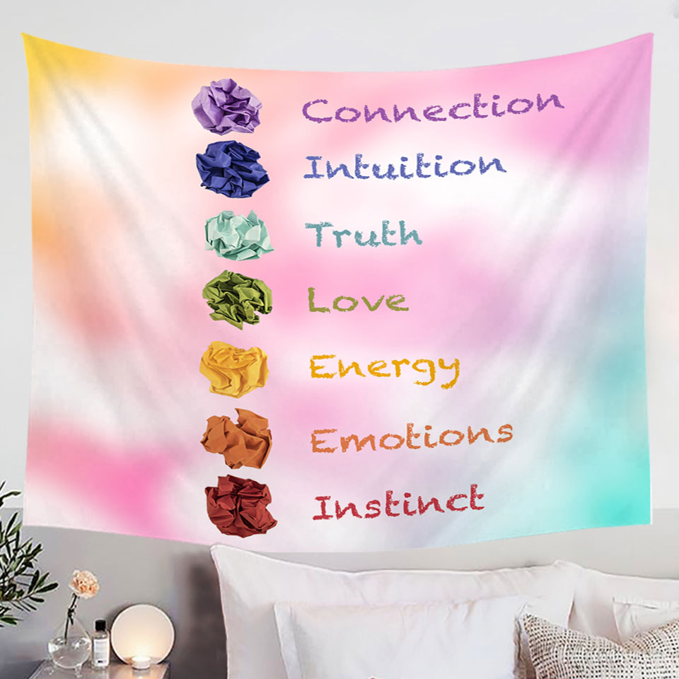 Unique Tapestry with Colors Features