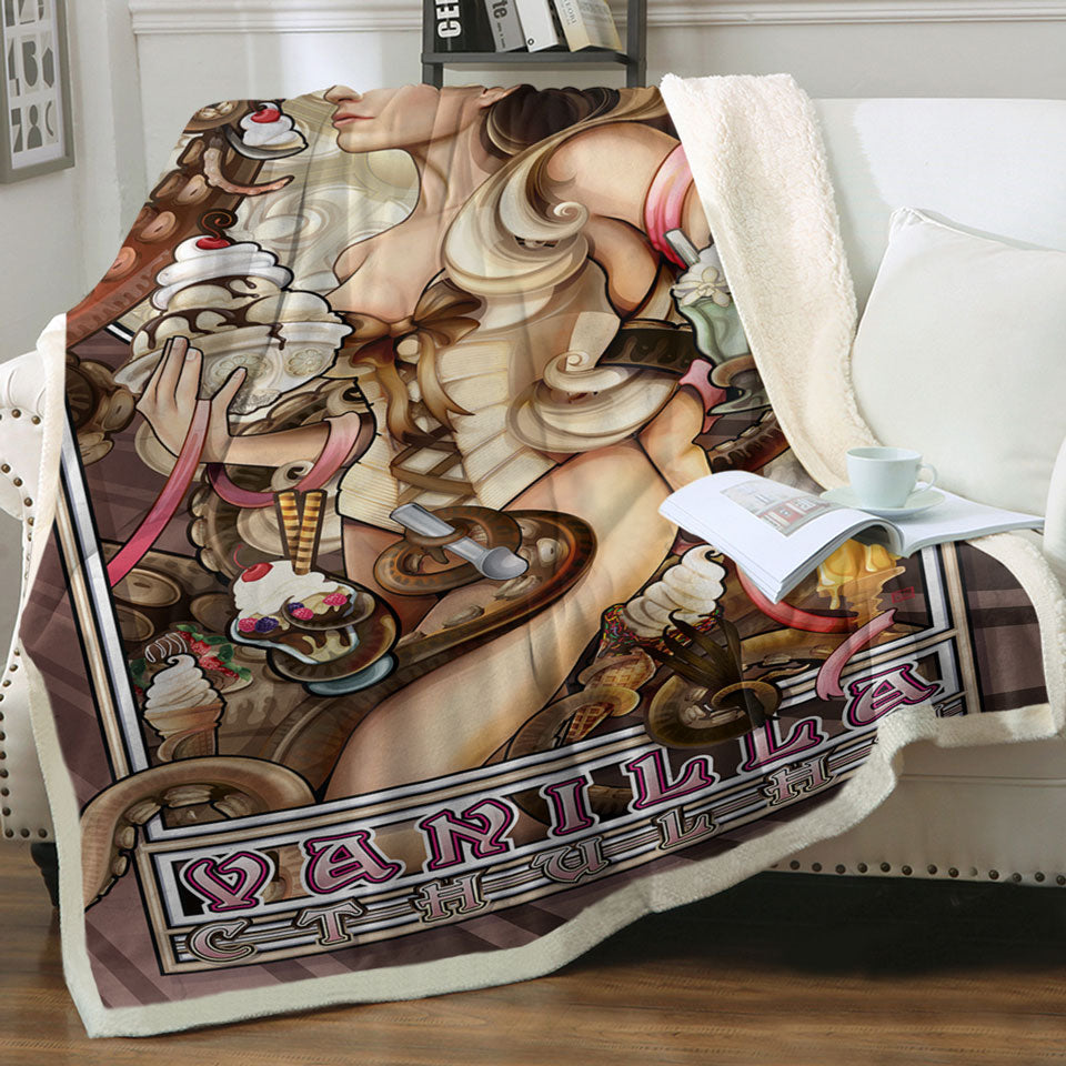 products/Vanilla-Ice-Cream-Cthulhu-and-Beautiful-Girl-Couch-Throws