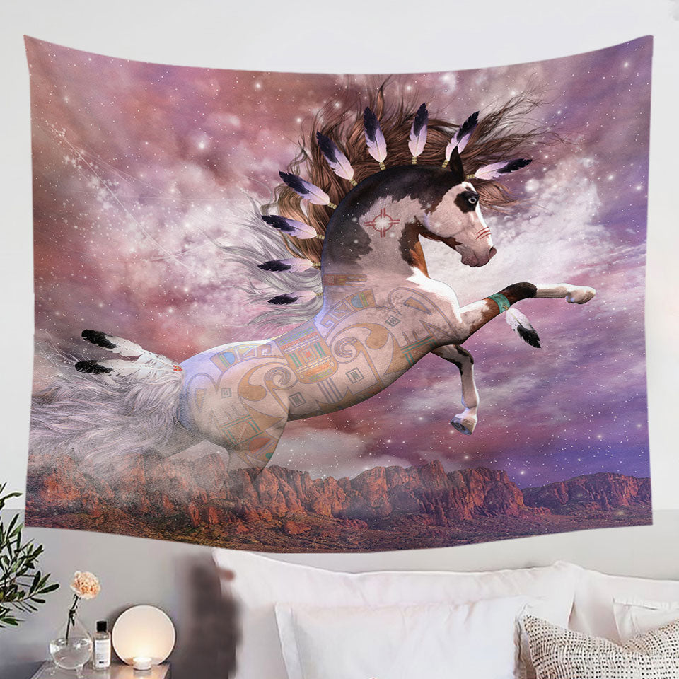 Wall-Decor-of-Thunder-Mesa-Native-American-Spirit-Horse