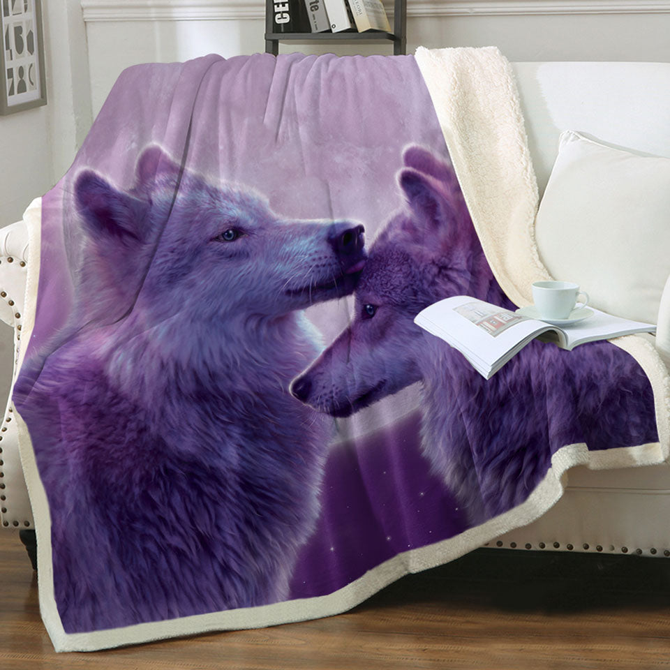 products/Wild-Animals-Purple-Moon-Loving-Wolves-Throw-Blanket