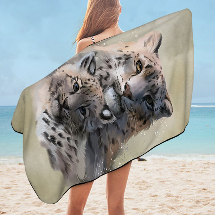 Wild Cats Beach Towels