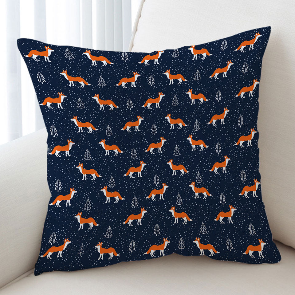 Winter Fox Cushion