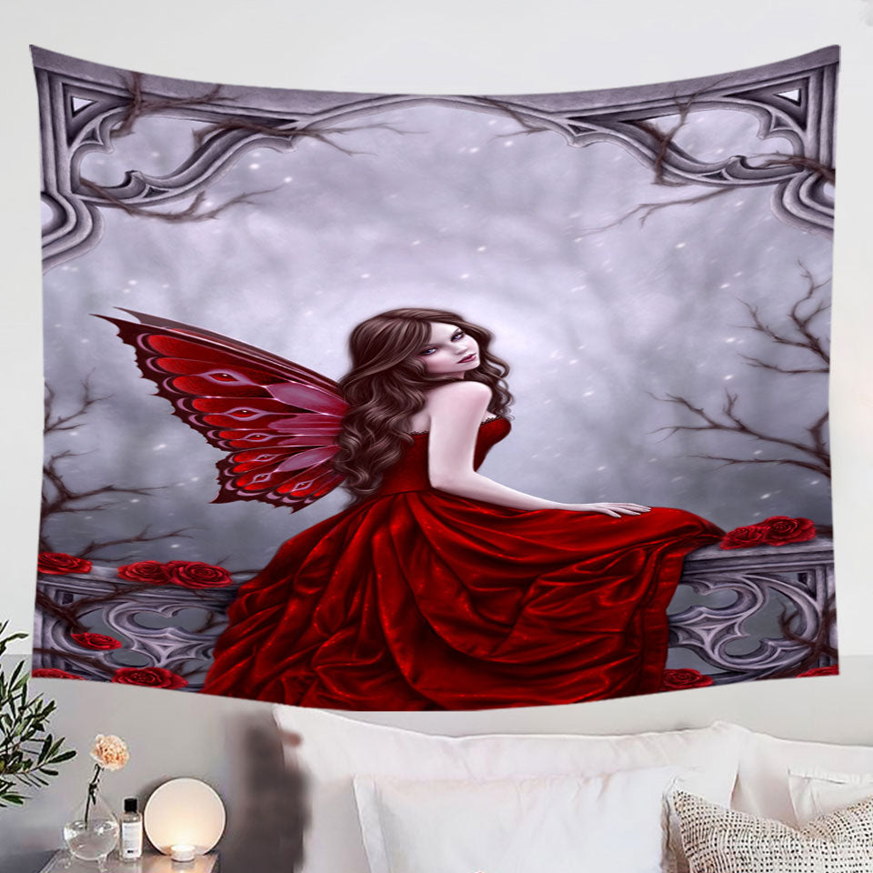 Winter-Rose-the-Beautiful-Butterfly-Woman-Tapestry-Wall-Decor-Hanging