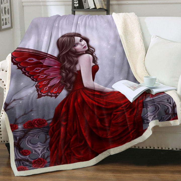 products/Winter-Rose-the-Beautiful-Butterfly-Woman-Throws