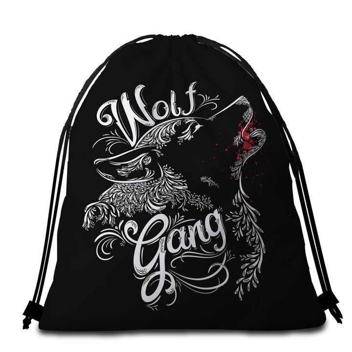 Wolf Gang Beach Towels and Bags Set