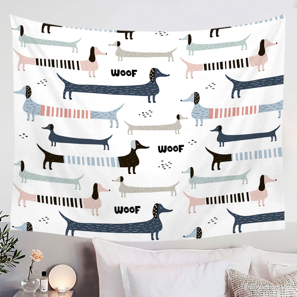 Night Skies Cats Tapestry